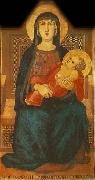 Ambrogio Lorenzetti Madonna of Vico l'Abate Sweden oil painting artist